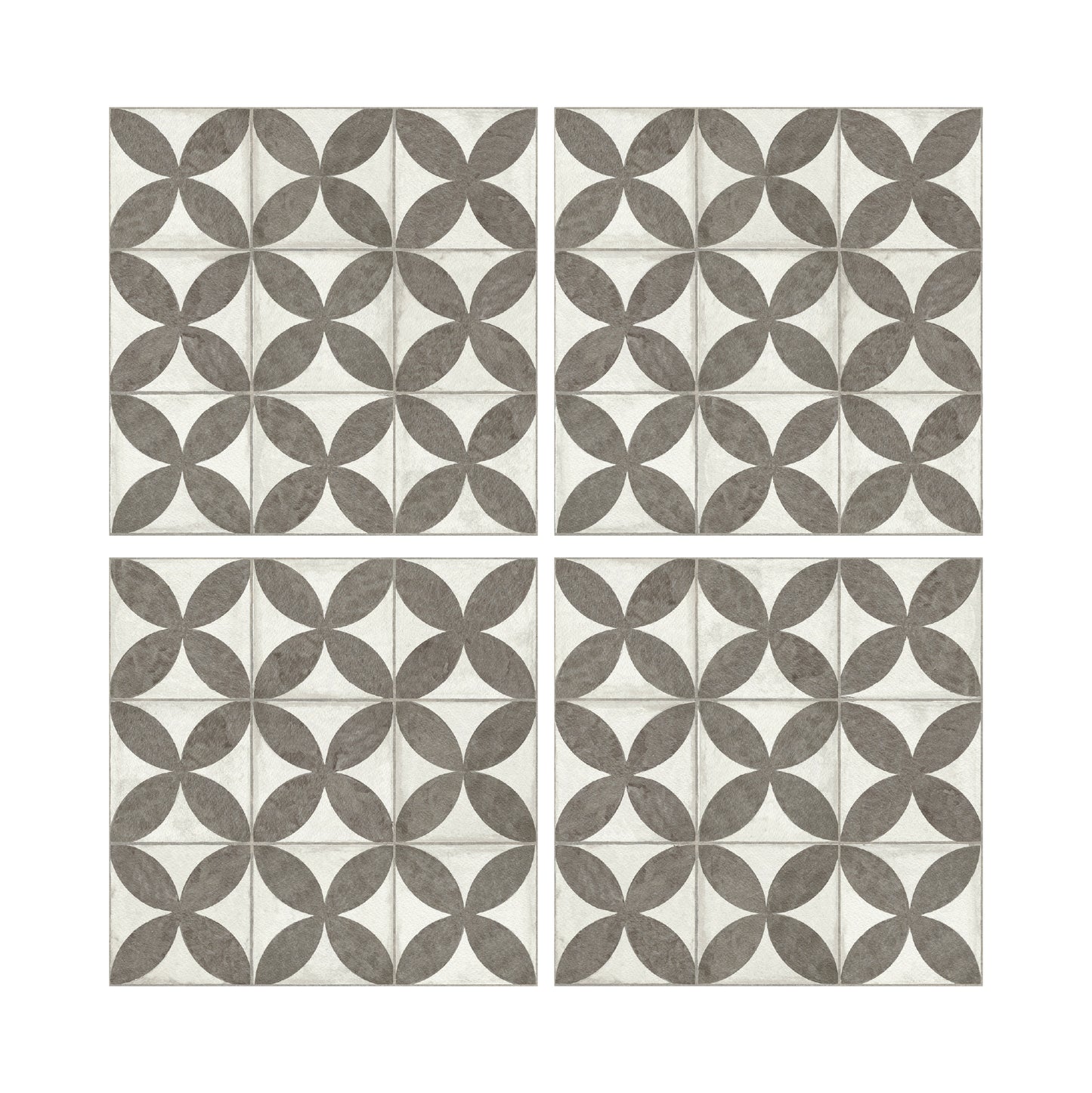 Cerámico Scop Flower Black 45x45