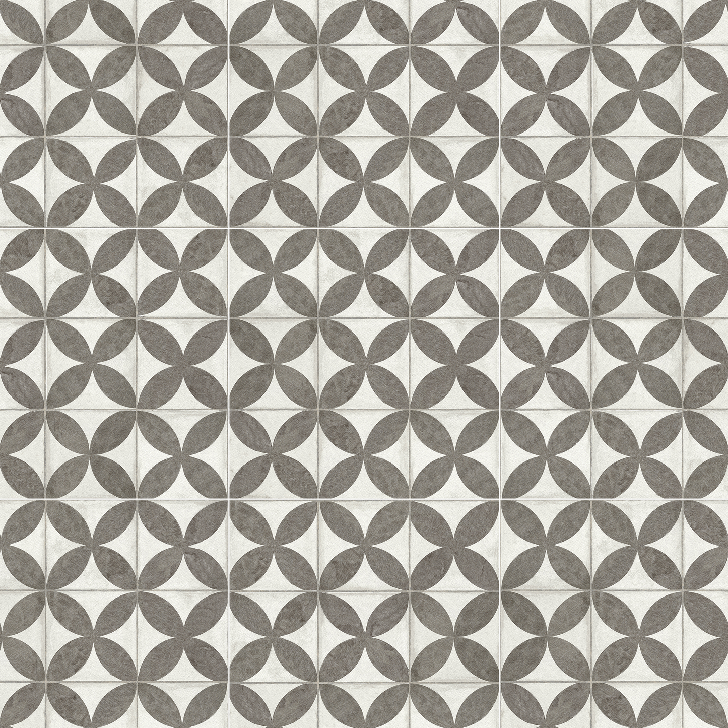 Cerámico Scop Flower Black 45x45