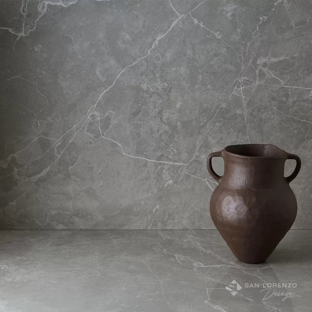 Porcelanato San Lorenzo Desing Suria Silver 60X60 Pulido