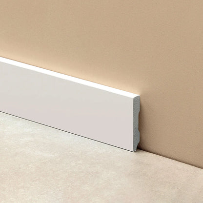 Zócalo ATRIM Epsilon PLAIN 70mm X 15mm X 2,44m Blanco