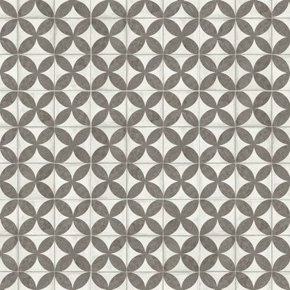 Cerámico Scop Flower Black 45x45