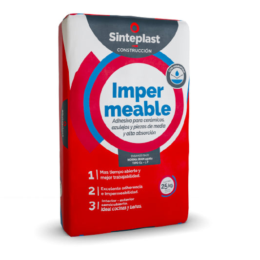 Adhesivo SInteplast Impermeable 25kg