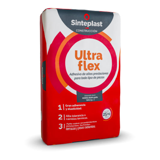 Adhesivo SInteplast Ultraflex 25kg