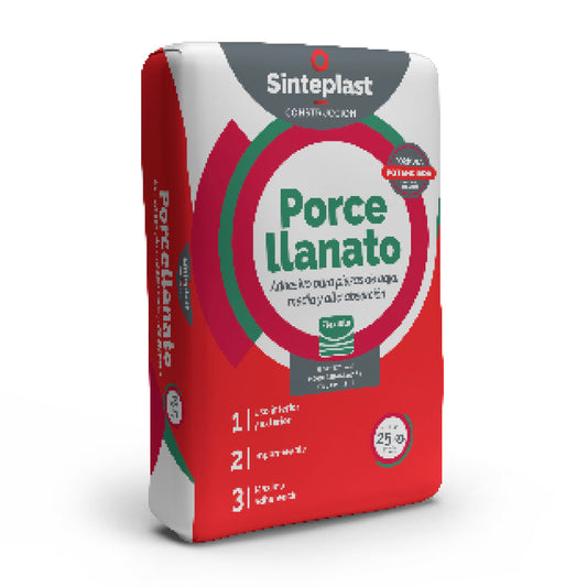 Adhesivo SInteplast Porcelanato 25kg