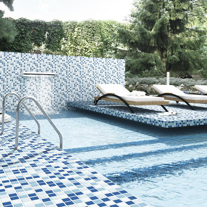 Cerámico San Lorenzo Aqua Mix Blue 33x33