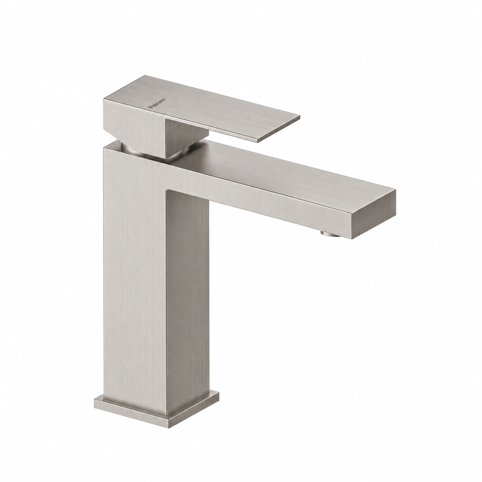 Peirano Mat Acero inoxidable — Lavatorio bajo monocomando