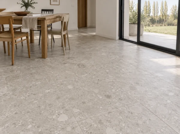 San Lorenzo Design Ceppo di Gré Moka 60x120 Satinado · Ambiente ilustrativo