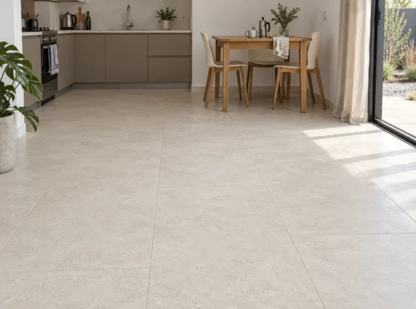 San Lorenzo Design Limestone Off White 60x120 Satinado · Ambiente ilustrativo