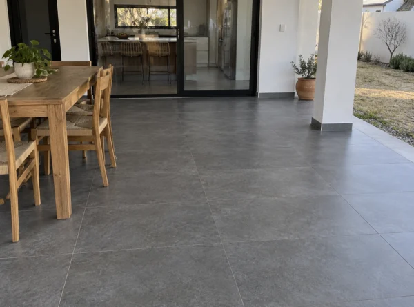 San Lorenzo Design Urban Concrete Antracita Duo 60x120 Satinado · Ambiente ilustrativo