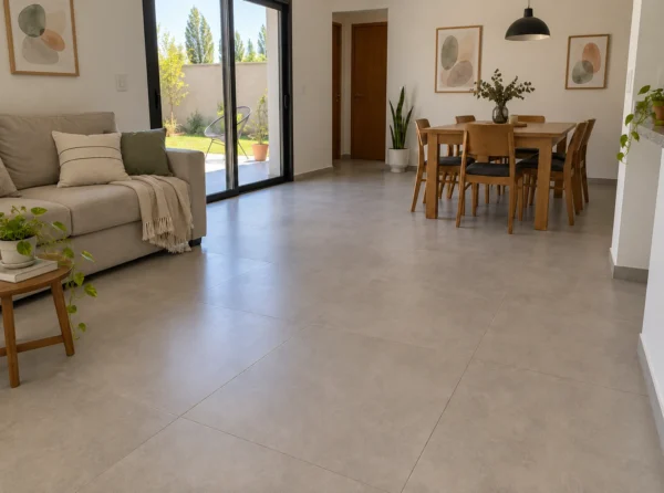 San Lorenzo Design Urban Concrete Grey Duo 60x120 Satinado · Ambiente ilustrativo