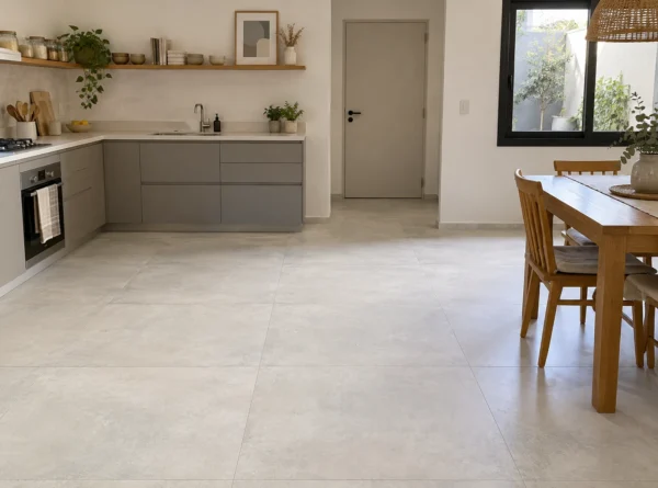 San Lorenzo Design Fast Cemento 60x120 Satinado · Ambiente ilustrativo