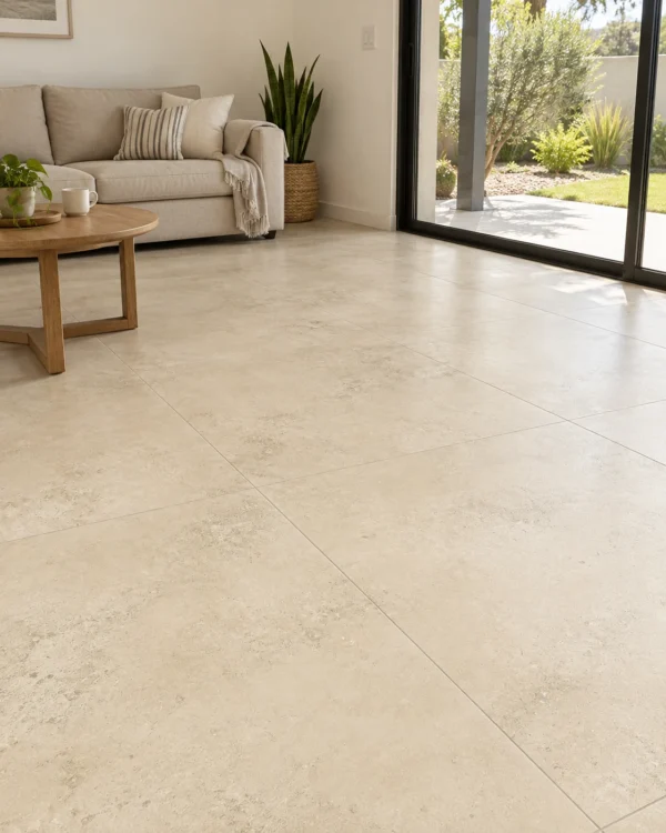 San Lorenzo Design Bauhaus Ivory 60x120 Satinado · Ambiente ilustrativo
