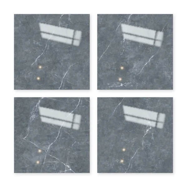 San Lorenzo Design Pulpis Intense Gris 120x120 Pulido · Cuatro placas