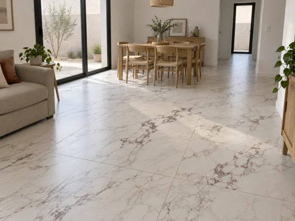 San Lorenzo Design Breccia Capraia Blanco 120x120 Satinado · Ambiente ilustrativo