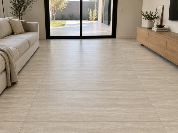 San Lorenzo Design Nuance Beige 80x160 Satinado · Ambiente ilustrativo