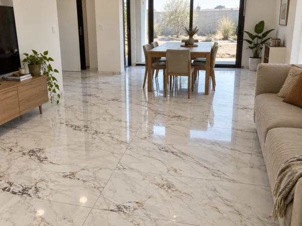 San Lorenzo Design Breccia Capraia Blanco 80x160 Pulido · Ambiente ilustrativo