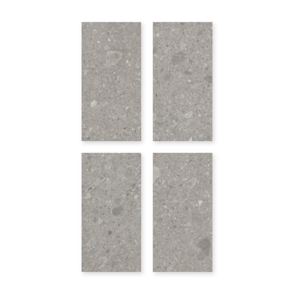 Cuatro placas de San Lorenzo Design Ceppo di Gré Griggio 60x120 Satinado