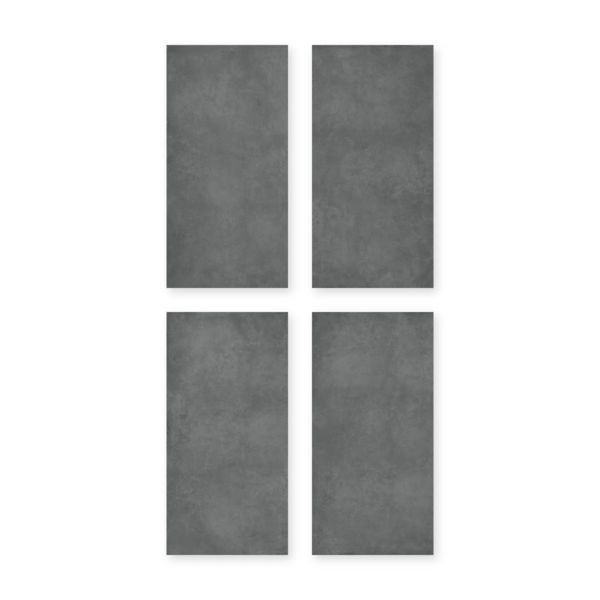 Cuatro placas de San Lorenzo Design Fast Humo 60x120 Satinado
