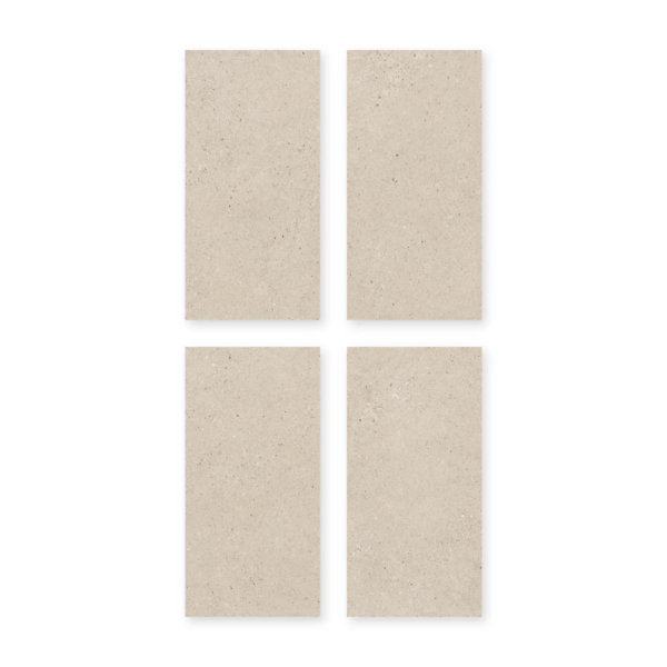 Cuatro placas de San Lorenzo Design Metrópolis Greige 60x120 Satinado