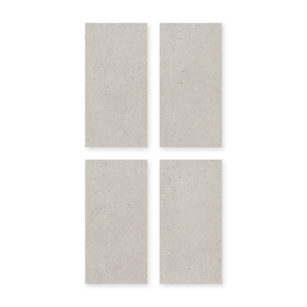 Cuatro placas de San Lorenzo Design Metrópolis Gray 60x120 Satinado