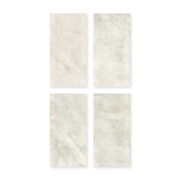 Cuatro placas de San Lorenzo Design Mármol Strazza Natural 60x120 Satinado