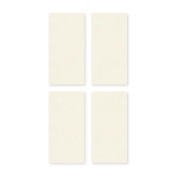 Cuatro placas de San Lorenzo Design Urban Concrete Marfil In 60x120 Satinado