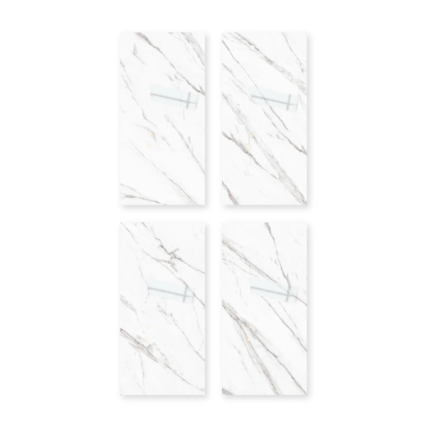 Tendenza Pearl 57,5 × 117 Pulido · Cuatro placas