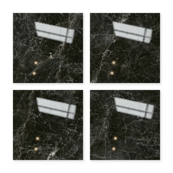 Tendenza Galaxy 91,5 × 91,5 Pulido · Cuatro placas