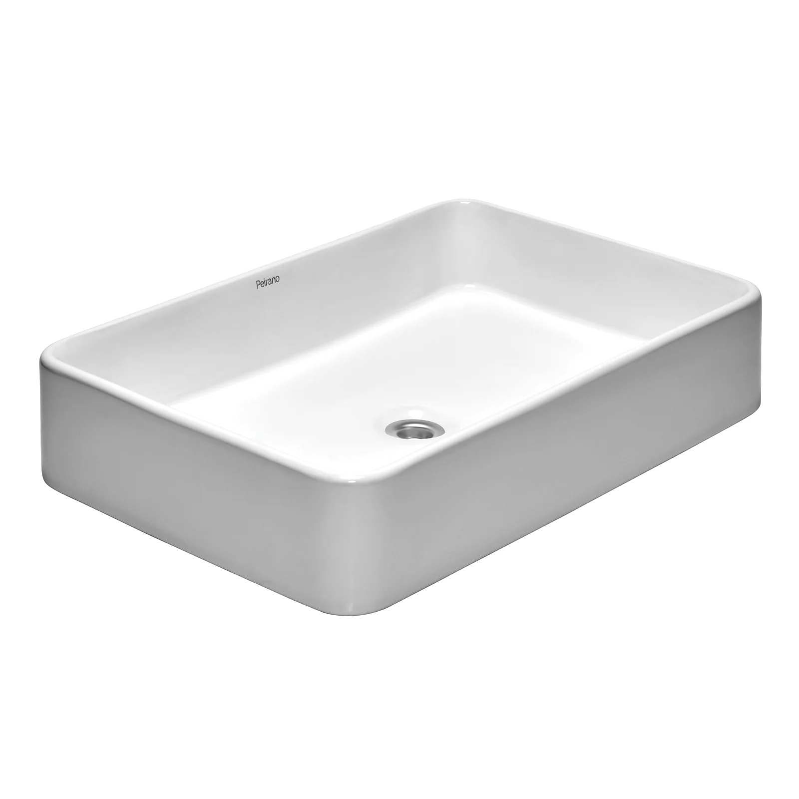 Peirano Bacha de apoyar rectangular · 610 × 410 × 115
