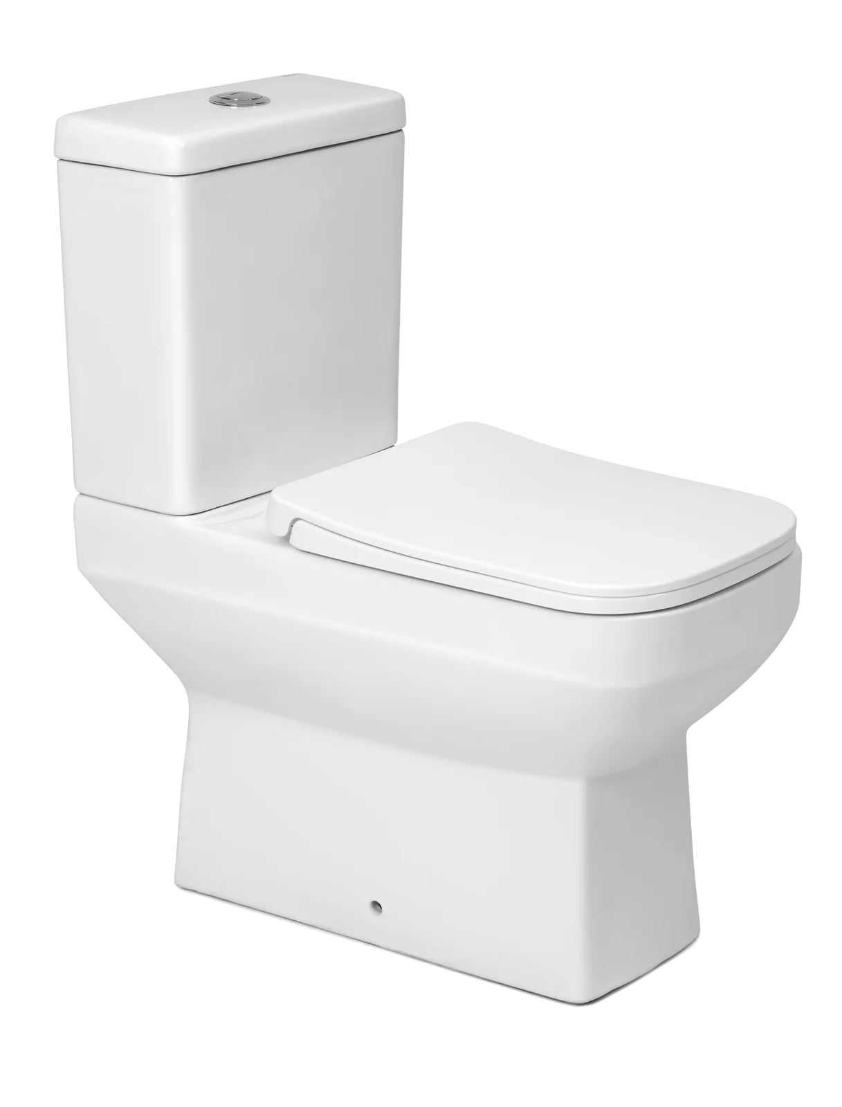 Peirano Inodoro largo Loft blanco con asiento